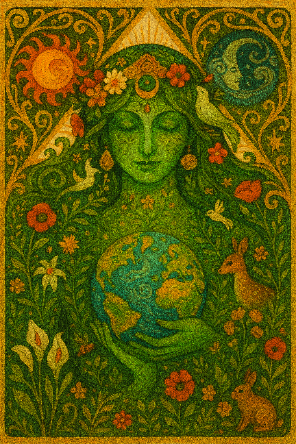 Mother Earth's Embrace